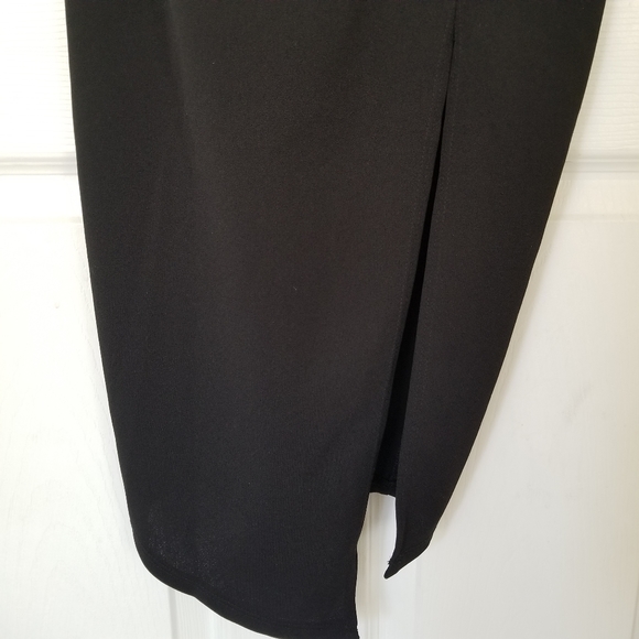 Fashion Nova asymmetrical one shoulder strap midi dress - Picture 10 of 11